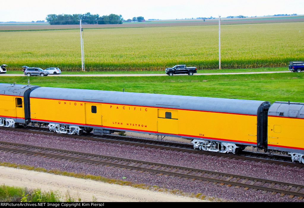 UP 5714 Baggage/Recreation Car "Lynn Nystrom"